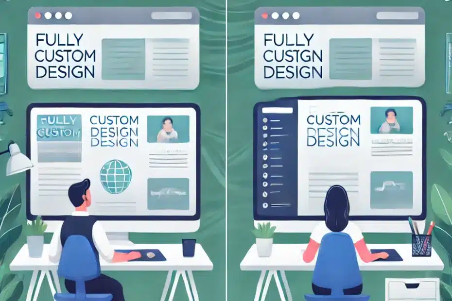Custom Website Design vs. Templates: Which Is Best for Your Business? 5 Custom Web Design